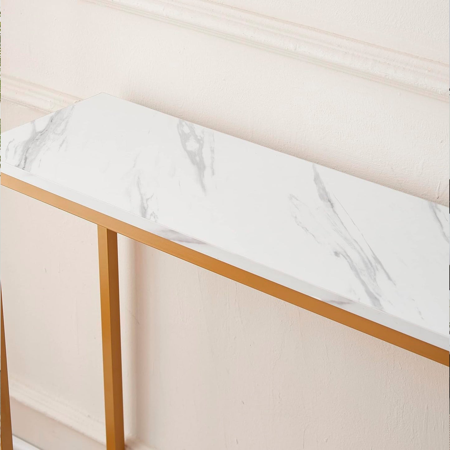 Arrimo white stone cubierta MDF marmol blanco