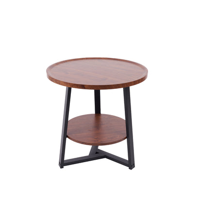 Mesa de centro trabajo y cafe - Madera Oscura