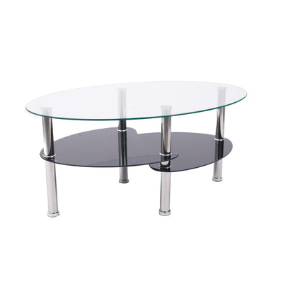 Mesa de centro vidrio 2 caras