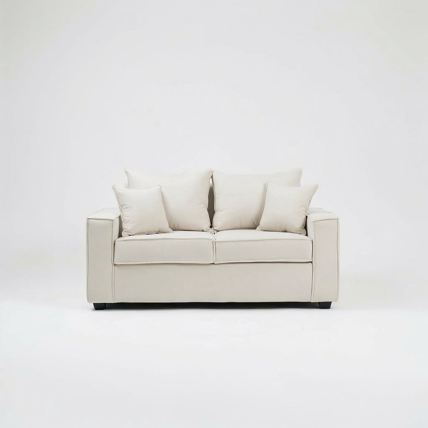 Sofá Cuerpos Homero / 2 Cojines Grandes & 2 Pequeños / Asiento Dividido