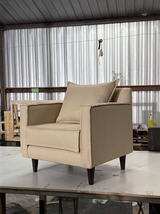 Sillón Poltrona Anibal / Asiento de Resortes / Variedad Colores