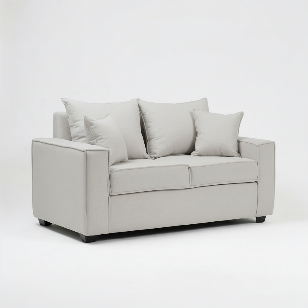 Sofá Cuerpos Homero / 2 Cojines Grandes & 2 Pequeños / Asiento Dividido
