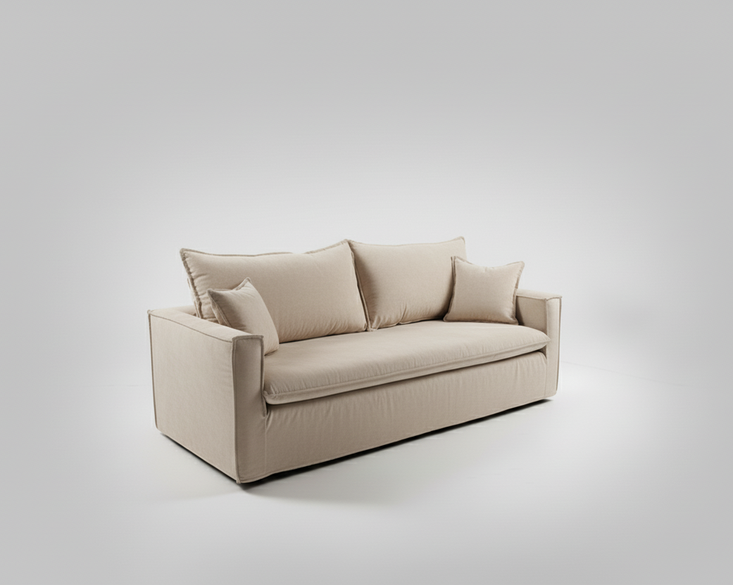 Sofa Enti Tradicional full-funda con cojines Elegant / Tamaño Estándar 2.10 / XL 2.33 / Ancho 2.50