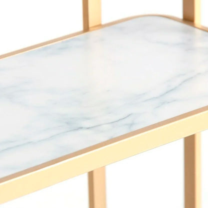Arrimo white stone MDF marmol blanco con separadores