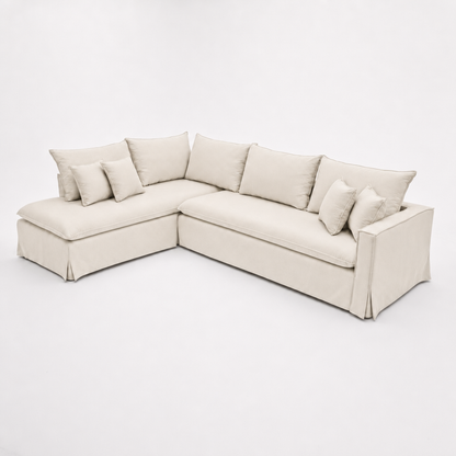 Seccional Enti Hybrido Fundas, Chaise Longue L Fija (Derecha o Izquierda) 300 x 200 y Ancho 270 x 170